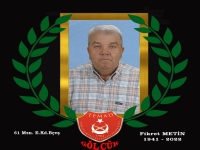 1961 mezunu Fikret METİN hakkın rahmetine kavuşmuştur. Merhum 12 Haziran pazar g&uuml;n&uuml; ikindi namazı Y&uuml;zbaşılar caminden ebedi istirahatgahına uğurlanacaktır.
