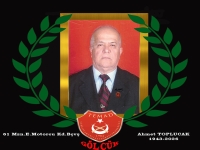 1961 mezunu E. Mot.Kd.B&ccedil;vş. Ahmet TOPLUCAK hakkın rahmetine kavuşmuştur.