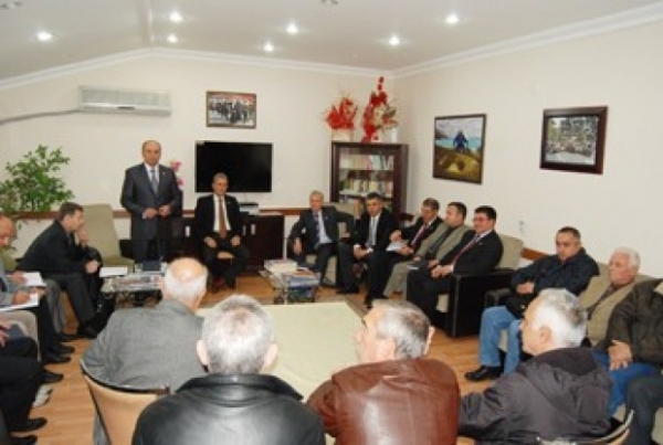 Temad genel başkanı ahmet keser Gölcük şubesini ziyaret etti