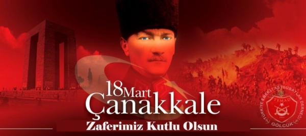 18 Mart Çanakkale Zaferimiz Kutlu Olsun. Bu topraklar uğruna hayatını kaybeden şehitlerimizi minnetle anıyoruz.