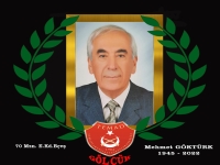 1970 mezunu E. Kd.B&ccedil;vş. ( K.K.K) Mehmet G&Ouml;KT&Uuml;RK hakkın rahmetine kavuşmuştur.
