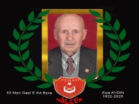1953 mezunu E.Kd.B&ccedil;vş. Ziya AYDIN hakkın rahmetine kavuşmuştur.