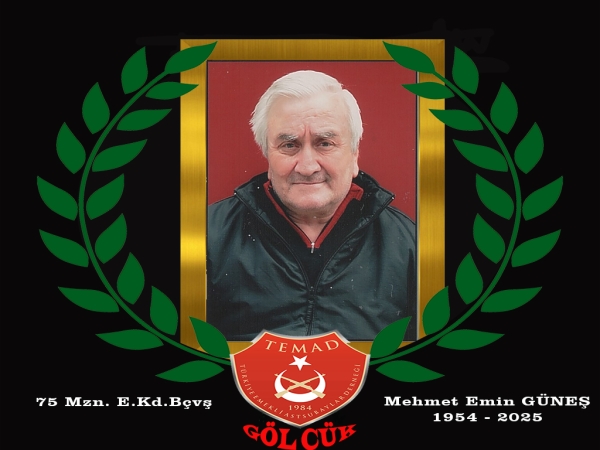 1975  mezunu E.Kd.Bçvş. Mehmet Emin GÜNEŞ hakkın rahmetine kavuşmuştur.